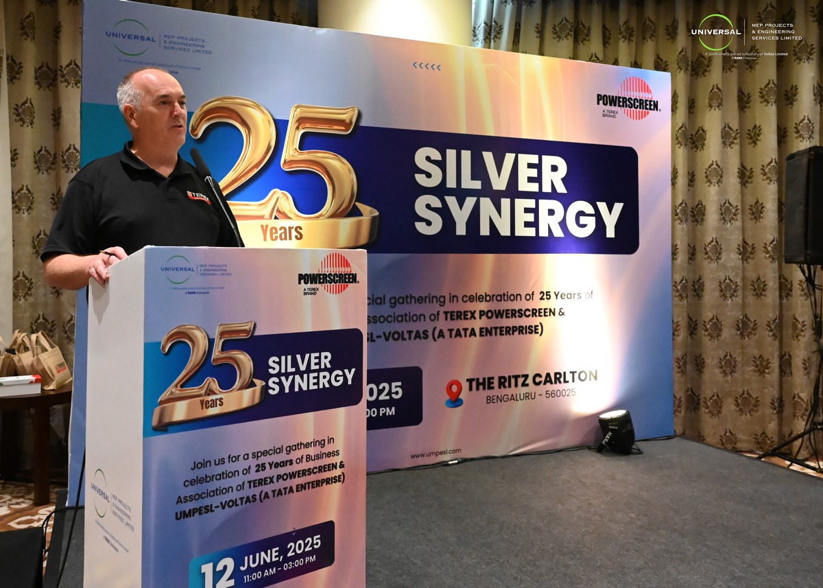 Powerscreen Celebrates Voltas in India