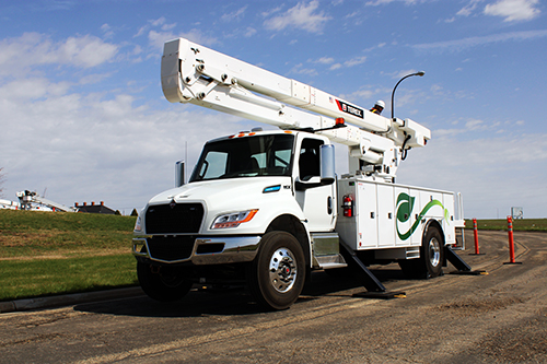 Terex Zero-Emissions Bucket Truck