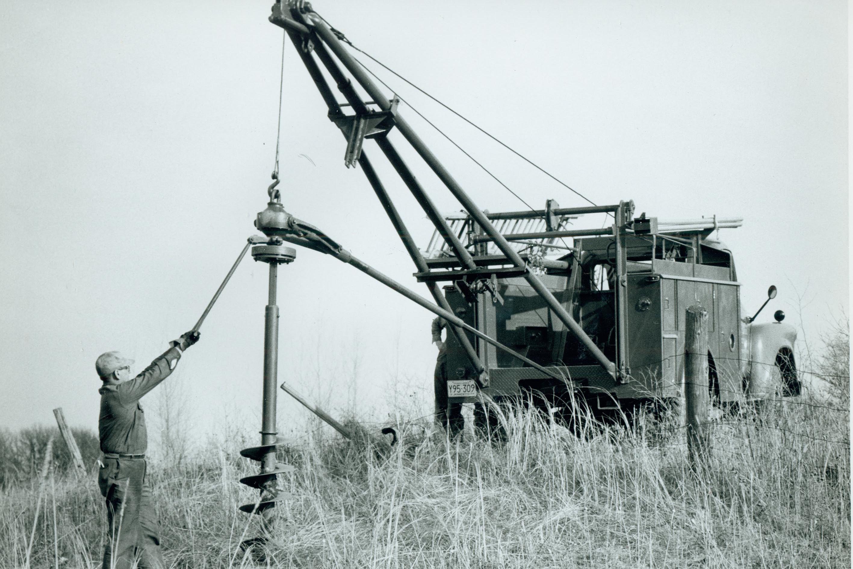 Terex First Digger Derrick