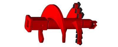 Terex Step/Blade Foundation Auger