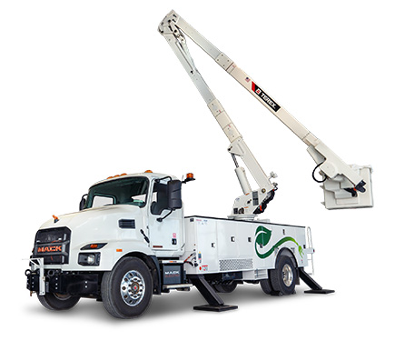 Terex Mack Zero-Emissions Bucket Truck