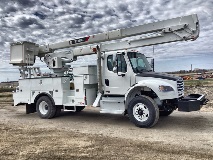 Terex non-overcenter Optima TC55 bucket truck