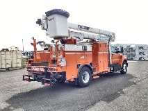 Optima HR50 Bucket Truck parked in lot