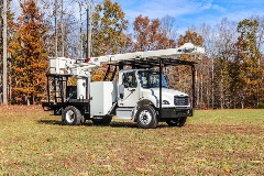 Terex XT Pro 60 tree trimmer bucket truck