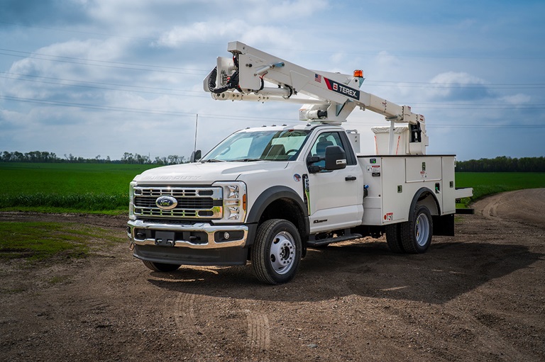 Terex LT40 bucket truck